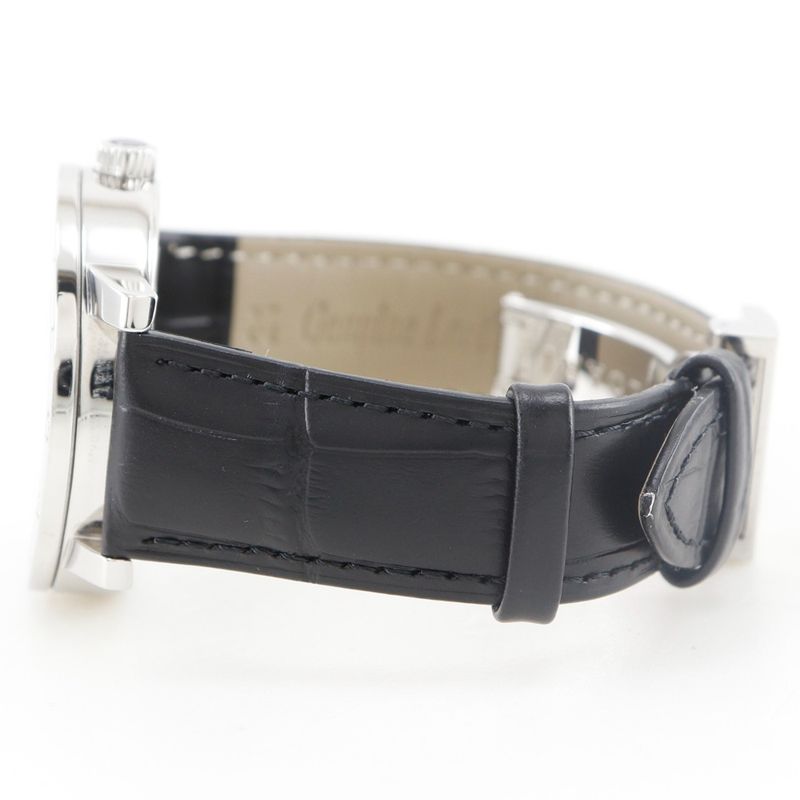 Bvlgari Stainless Steel Leather Automatic Winding Analog