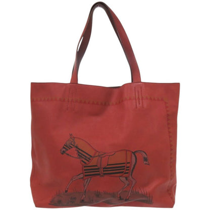 Hermes Double Sens 45 Reversible Bicolor Leather Veau Sikkim Red