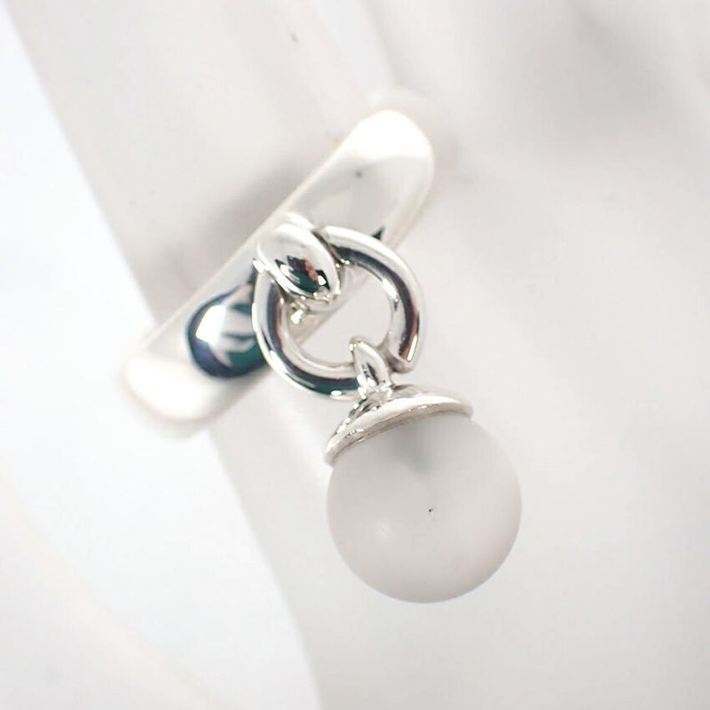 Tiffany & Co. 925 Ball Frost Quartz Ring