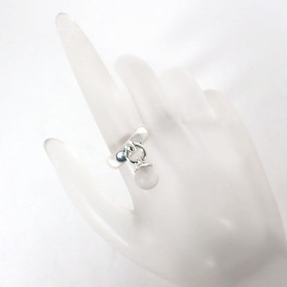 Tiffany & Co. 925 Ball Frost Quartz Ring