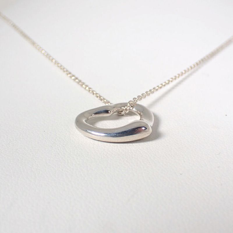 Tiffany & Co. 925 Open Pendant Necklace