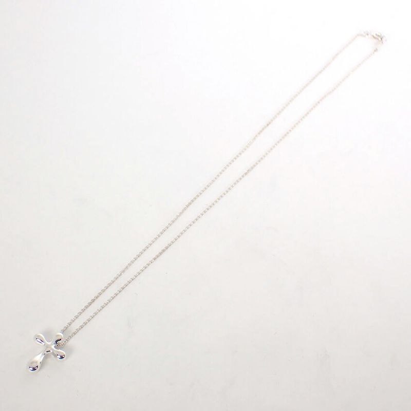 Tiffany & Co. 925 Small Cross Pendant Necklace