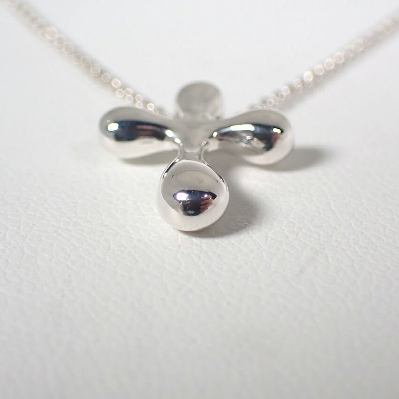 Tiffany & Co. 925 Small Cross Pendant Necklace