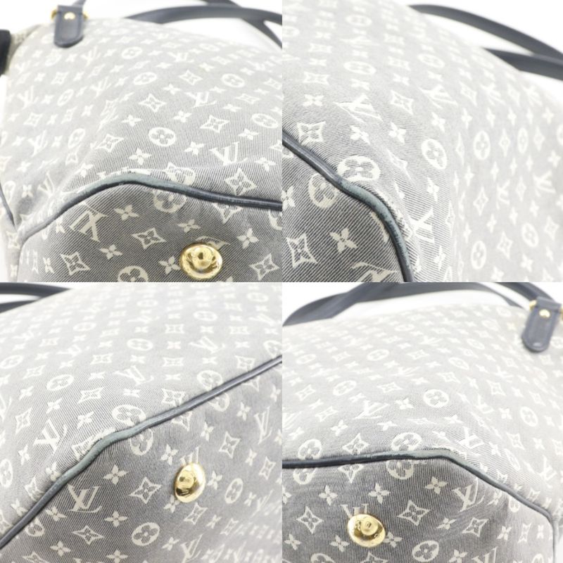 Louis Vuitton Rose PM Monogram Shoulder Bag Canvas Gray Navy