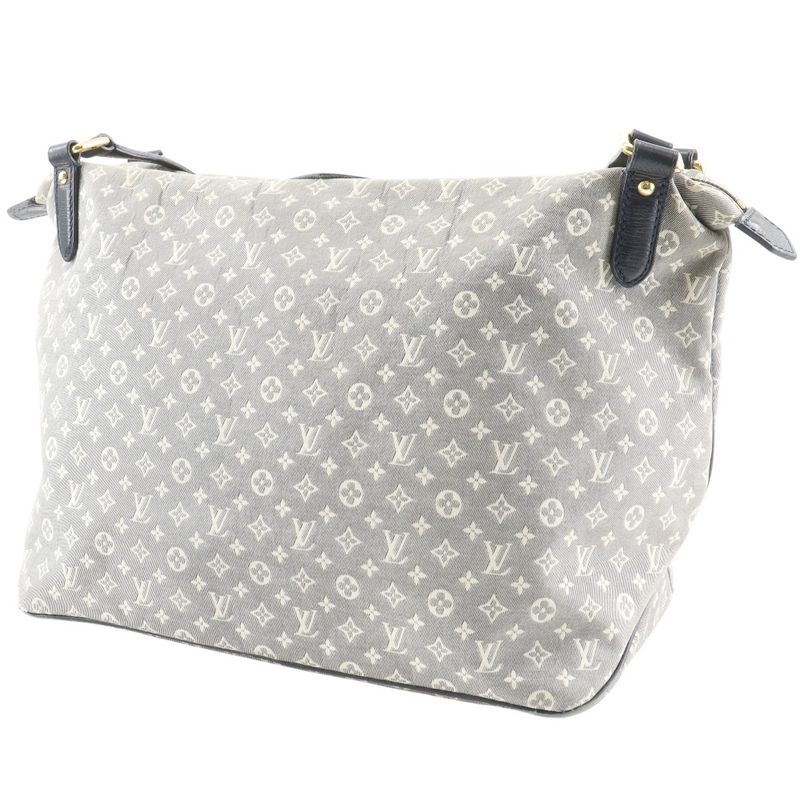 Louis Vuitton Rose PM Monogram Shoulder Bag Canvas Gray Navy
