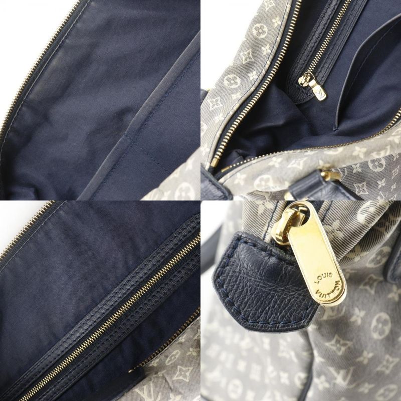 Louis Vuitton Rose PM Monogram Shoulder Bag Canvas Gray Navy