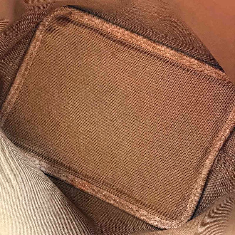 Louis Vuitton Monogram Petit Noe Drawstring Shoulder Bag Brown Gold