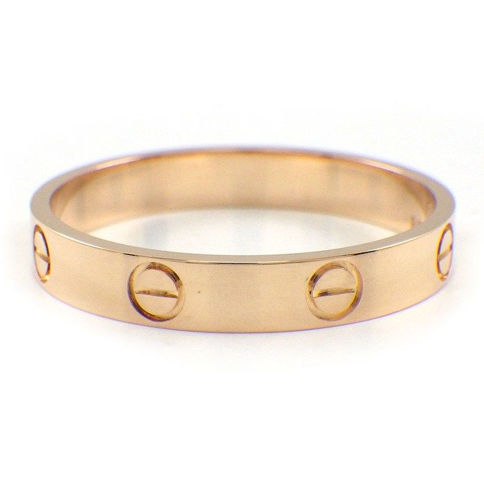 Cartier Ring Love Small Model SM 18K Pink Gold 62