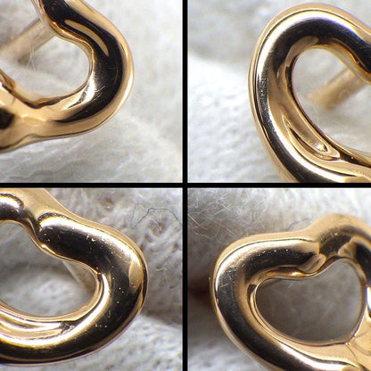 Tiffany & Co. Earrings Open Heart Mini Width Model 18K
