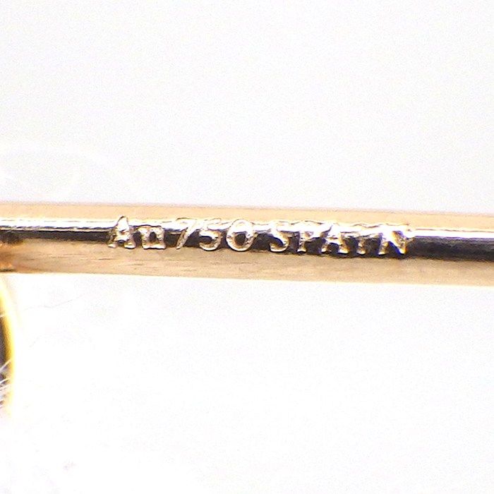 Tiffany & Co. Earrings Open Heart Mini Width Model 18K