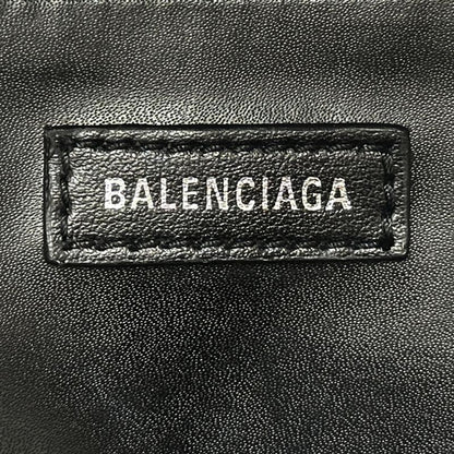 Balenciaga Backpack Embossed Leather Black