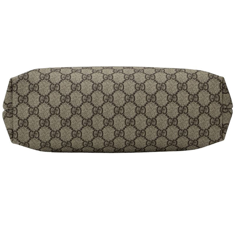 Gucci GG Supreme Tote Brown White Mini