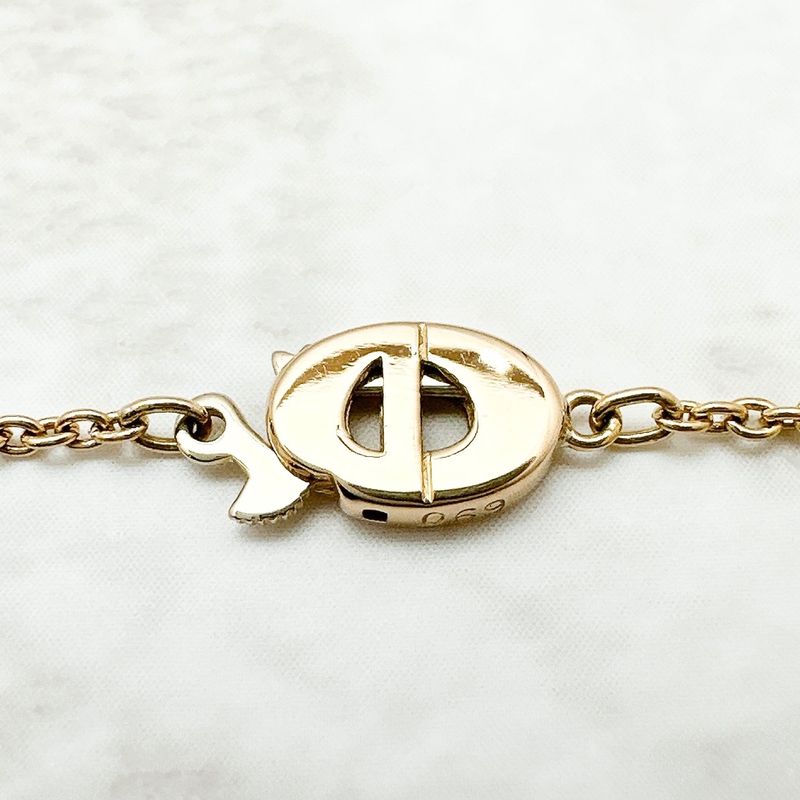 Dior Diamond Yellow Gold Necklace