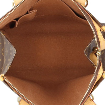 Louis Vuitton Popincourt Monogram Shoulder Bag Canvas Brown Popincourt