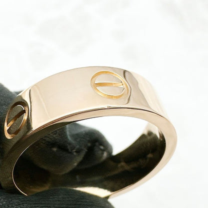 Cartier Love Yellow Gold Ring 57