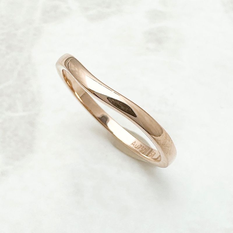 Cartier Ballerina Wedding Pink Gold Ring 58