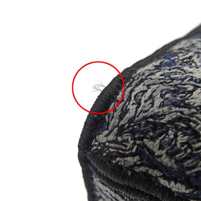 Dior 2-Way Shoulder Bag Lady Delight Jacquard Blue Navy