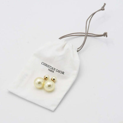 Dior Earrings Faux Pearl