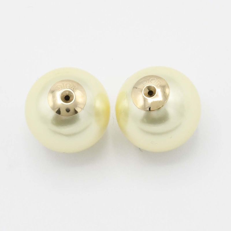 Dior Earrings Faux Pearl