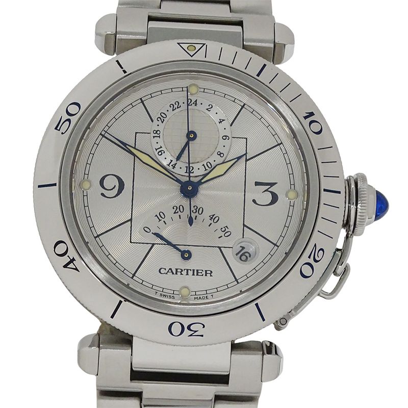 Cartier Watch Pasha Ware Reserve Gmt Date Automatic Winding at