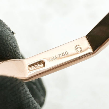 Gucci Octagonal Pink Gold Ring