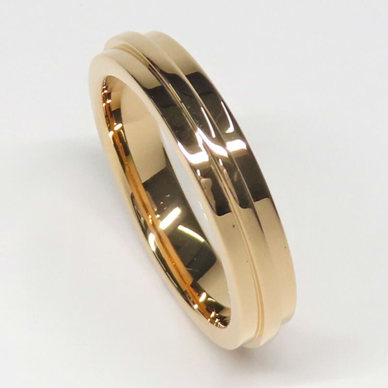Tiffany & Co. T Two Narrow Ring 750 18K Pink Gold