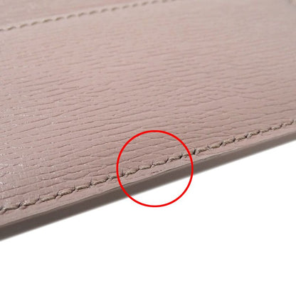 Gucci Card Case Leather Pink Fixed Era Logo