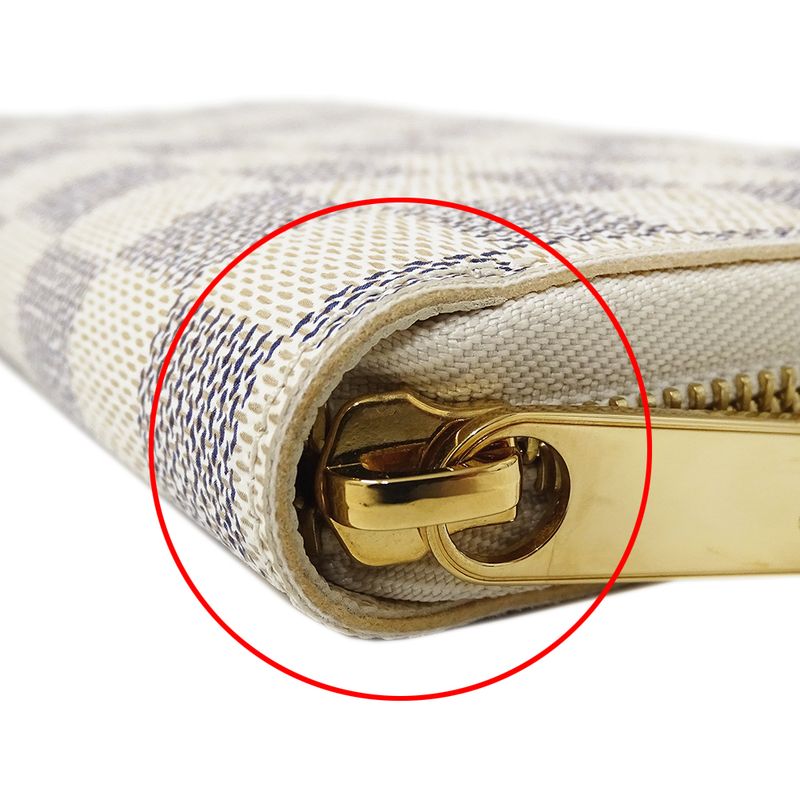 Louis Vuitton Wallet Damier Azur Zippy