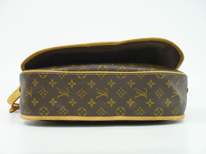 Louis Vuitton LV Menilmontan MM Monogram Shoulder Bag Pochette Brown