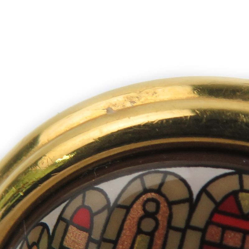 Hermes Earrings Gold