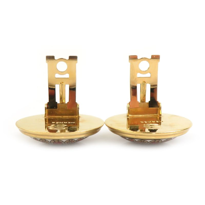 Hermes Earrings Gold