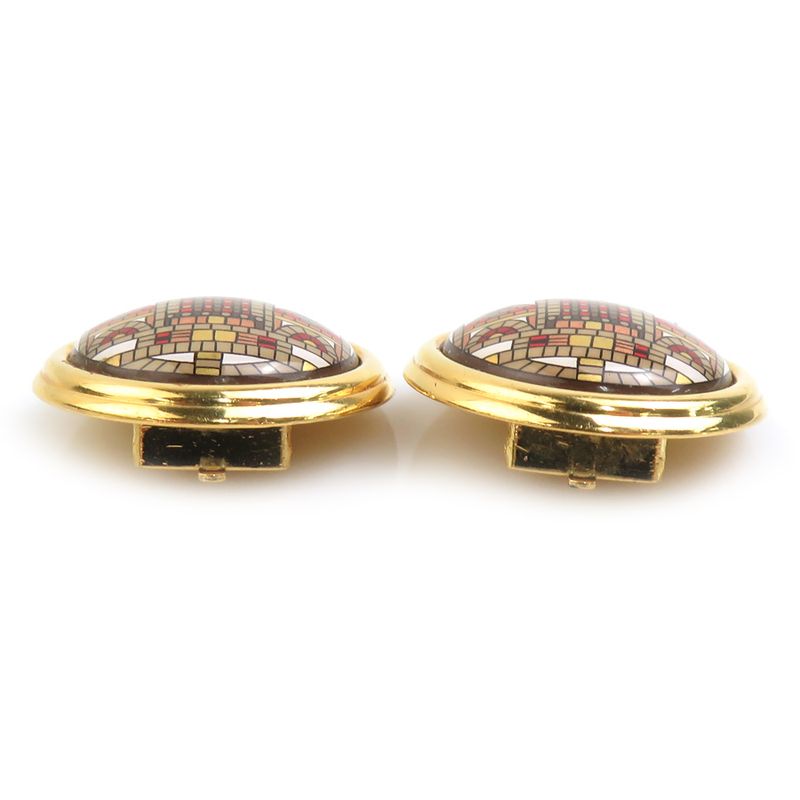 Hermes Earrings Gold