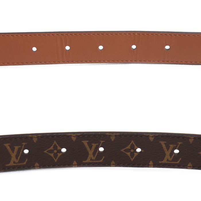 Louis Vuitton Dauphine Reversible Belt Monogram Brown