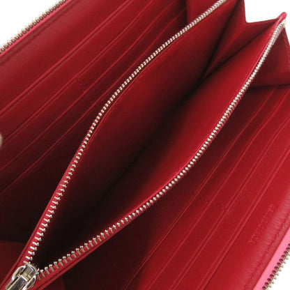 Balenciaga Essential Continental Wallet Leather Pink
