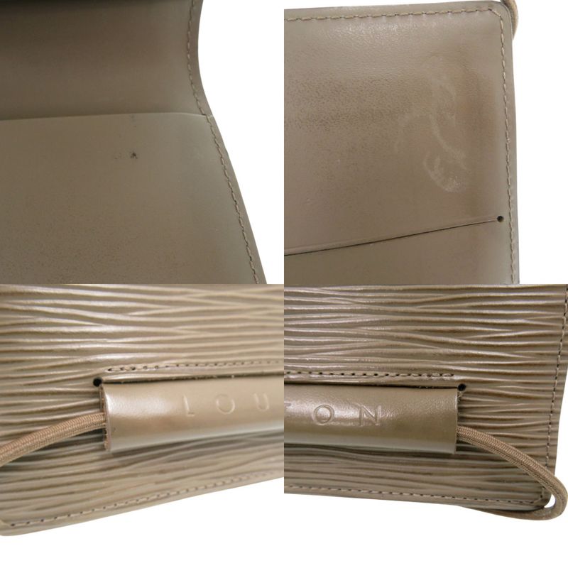 Louis Vuitton Agenda Oriental Notebook Cover Epi Leather Gra