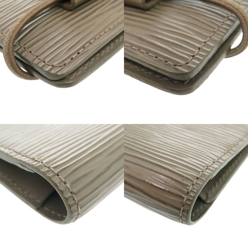Louis Vuitton Agenda Oriental Notebook Cover Epi Leather Gra