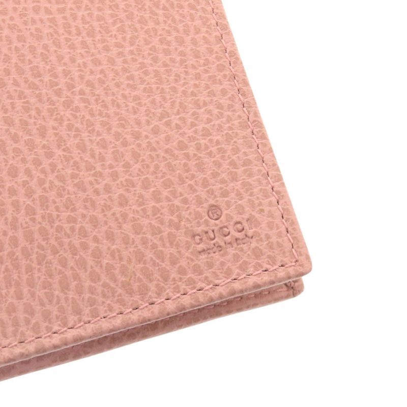 Gucci Swing Leather Pink Shoulder Wallet