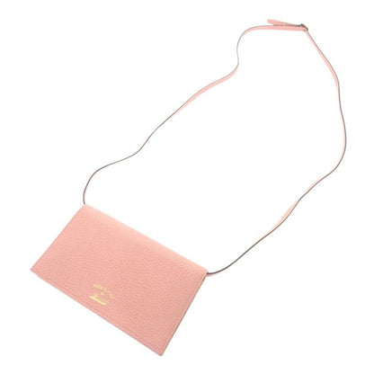 Gucci Swing Leather Pink Shoulder Wallet