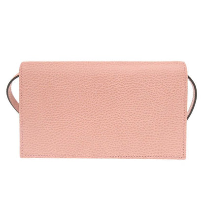Gucci Swing Leather Pink Shoulder Wallet