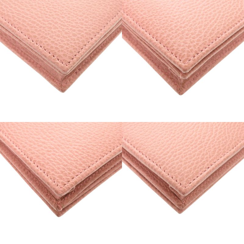 Gucci Swing Leather Pink Shoulder Wallet