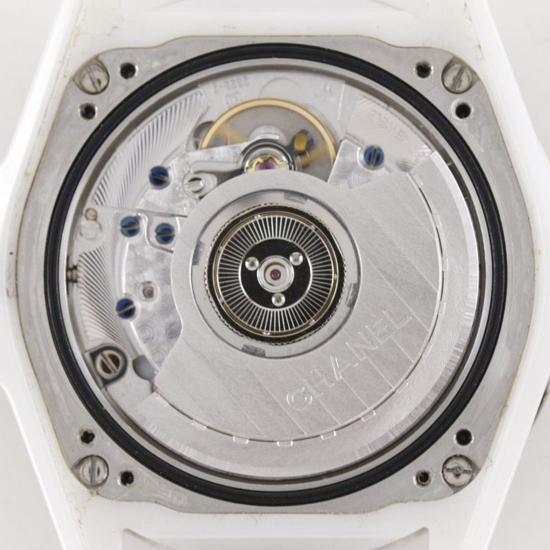 Chanel Diamond White Ceramic Watch