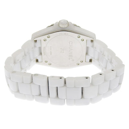 Chanel Diamond White Ceramic Watch