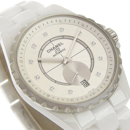 Chanel Diamond White Ceramic Watch