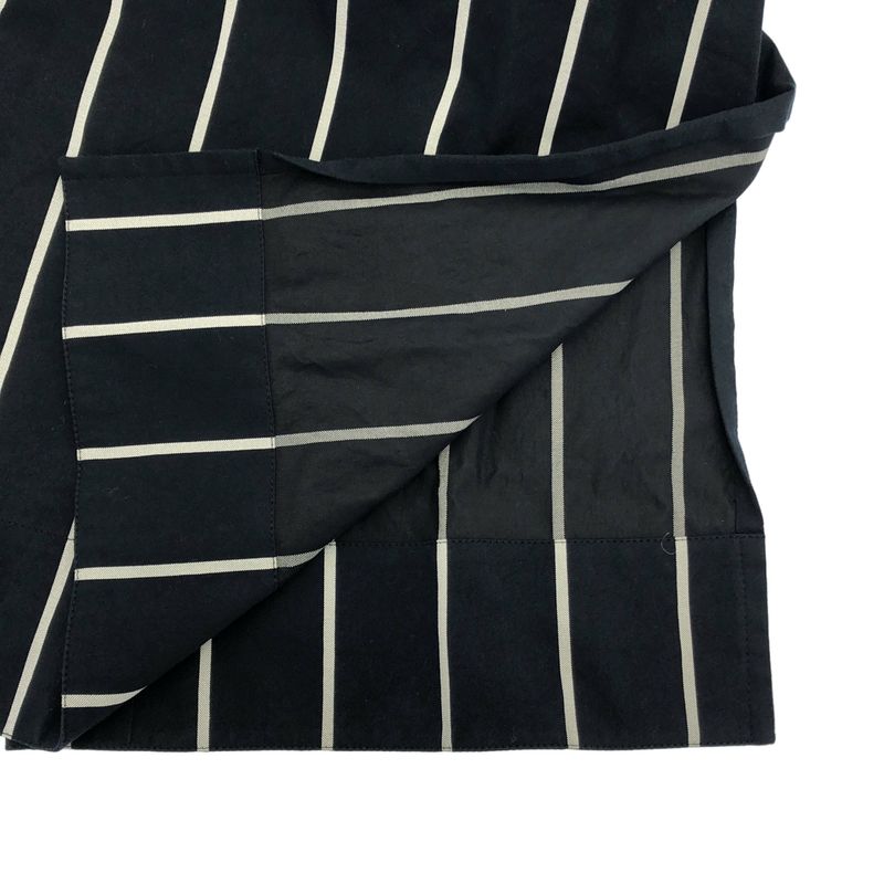 Celine by Phoebe Philo Belted Stripe Oversize Dress 2 Black 36