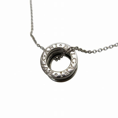 Bvlgari 18K White Gold B-zero One Necklace