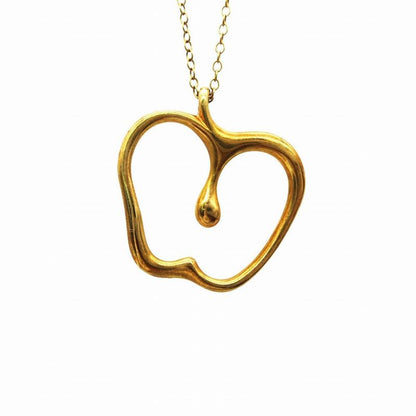Tiffany & Co. Apple Elsa Peretti 750 18K Yellow Gold Long Necklace
