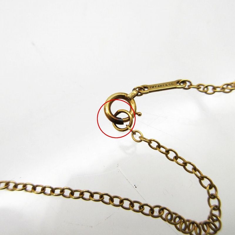 Tiffany & Co. Apple Elsa Peretti 750 18K Yellow Gold Long Necklace