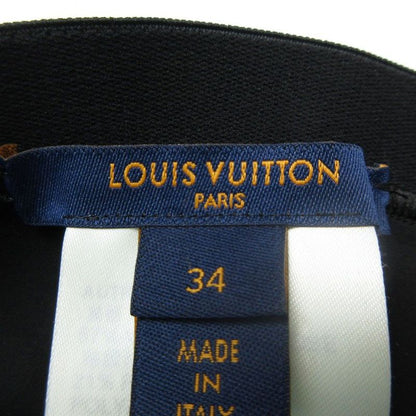 Louis Vuitton Logo Leggings Pants Stretch Jersey Training Wear 34 XS