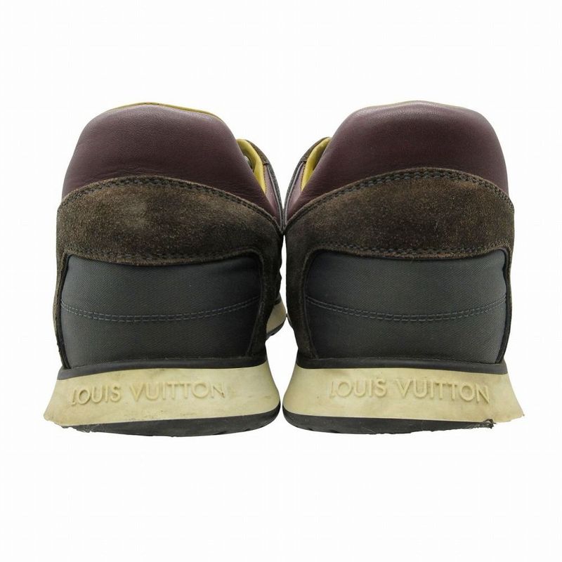 Louis Vuitton Sneakers Shoes Suede Nylon LV Logo 7