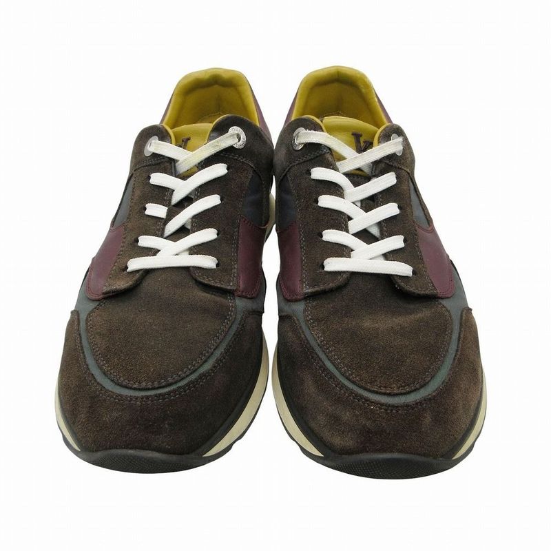 Louis Vuitton Sneakers Shoes Suede Nylon LV Logo 7
